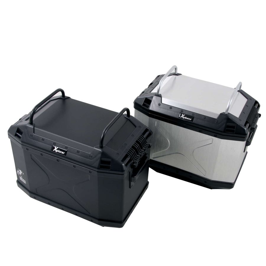 Xplorer aluminum boxes suitable for Kawasaki Z800 / E