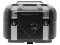 Preview: Gobi Topcase Black Edition - schwarz mit silbernen Inlays