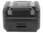 Preview: Gobi Topcase Black Edition - schwarz mit silbernen Inlays