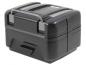 Preview: Gobi Topcase Black Edition - schwarz mit silbernen Inlays