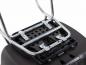 Preview: Journey Topcase 50 silber inkl. Universaltopcaseplatte für Fremdträger