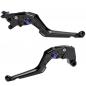 Preview: Bremshebel- und Kupplungshebel Set, CNC gefräst passend für BMW R 1250 RT (0L01/1T13) 21- Blau Glänzend Eloxiert