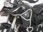 Preview: Protection de réservoir noir convient à BMW F800 GS Adventure - acier inox