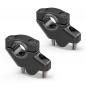 Preview: Handlebar riser with offset for Royal Enfield Meteor 350 21 - Silver anodized