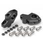 Preview: Handlebar riser with offset for Royal Enfield Meteor 350 21 - Silver anodized