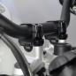 Preview: Verstellbare Lenkererhöhung für BMW R 1200 GS LC und R 1250 GS & Adventure Modelle - Schwarz Eloxiert