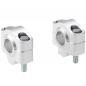 Preview: Handlebar risers 20 mm suitable for Honda CB 450 S (PC17) 85-91 silver anodized