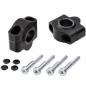 Preview: Handlebar risers 20 mm suitable for Yamaha XT 600 K (3YP) 90-95 black anodized