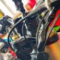 Preview: Handlebar risers 25 mm suitable for Aprilia 900 Dorsoduro 2017-2020 black anodized