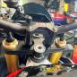 Preview: Handlebar risers 25 mm suitable for Aprilia 900 Dorsoduro 2017-2020 black anodized