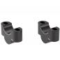 Preview: Lenkererhöhung 25 mm passend für Honda CMX 1100 Rebel (SC83) 21- Schwarz Eloxiert