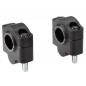 Preview: Lenkererhöhung 25 mm passend für Honda MSX 125 (JC61 / JC75) 13- Schwarz Eloxiert