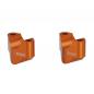 Preview: Handlebar risers 25 mm suitable for KTM 690 SMC R & Enduro R 2019- orange anodized
