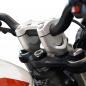 Preview: Handlebar risers 25 mm suitable for Triumph Speed Triple 1050 R 2012-2015 silver anodized