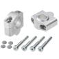 Preview: Handlebar risers 25 mm suitable for Yamaha XT 600 (3XP) 89 silver anodized