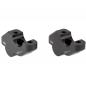 Preview: Lenkererhöhung 30 mm mit Versatz 20 mm passend für Aprilia Aprilia 900 Dorsoduro 2017-2020 Schwarz Eloxiert