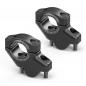 Preview: Lenkererhöhung 30 mm mit Versatz 21 mm passend für Aprilia Dorsoduro 1200 (TV) 11-16 Schwarz Eloxiert