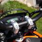 Preview: Handlebar risers 30 mm with offset 21 mm suitable for KTM 1290 Super Adventure S 17- silver anodized
