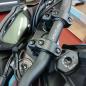 Preview: Lenkererhöhung 30 mm mit Versatz 21 mm passend für Moto Guzzi V85TT ´19-> Schwarz Eloxiert