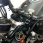 Preview: Lenkererhöhung 30 mm mit Versatz 25 mm passend für Yamaha XSR 900 from 2015 Schwarz Eloxiert