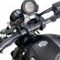 Preview: Lenkererhöhung 30 mm mit Versatz 25 mm passend für Yamaha XSR 900 from 2015 Silber Eloxiert