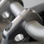 Preview: Lenkererhöhung mit Versatz 30 mm höher und 24 mm zurück passend für BMW R 1250 RT 21- mit Rohrlenker