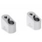 Preview: Handlebar risers with offset suitable for Triumph Tiger 800 models 30 mm higher and 20 mm closer