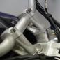 Preview: Handlebar risers with offset suitable for Triumph Tiger 800 models 30 mm higher and 20 mm closer