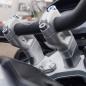 Preview: Lenkererhöhung mit Versatz passend für Triumph Tiger 800 models extra high 50 mm and mit Versatz