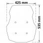 Preview: Windschild passend für APRILIA TUAREG 660 - Höhe 535 mm
