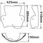 Preview: Windshield "Double Bubble" suitable for BMW F800 R (-2014)