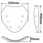Preview: Windschild passend für BMW R1200 RT LC & R1250 RT - Höhe 490mm