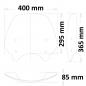 Preview: Windschild passend für Moto Guzzi Audace - Hoehe:220mm