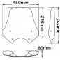 Preview: Windschild passend für Moto Guzzi Breva/Nevada 750 (2003-2004) - Höhe 290 mm