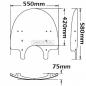 Preview: Windschild passend für Moto Guzzi California 1998-2001 - Höhe 420 mm
