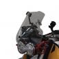Preview: Windshield suitable for Moto Guzzi V 85 TT - Height: 415 mm -smoked grey-side view
