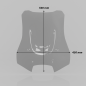 Preview: Windschild passend für BMW R1300 GS & Adventure