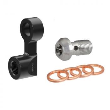 3 cm Bremsleitungsverlängerung für BMW R 1300 GS & GS Adventure Modelle CNC gefräst