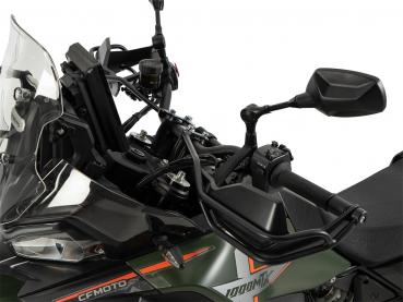 Preview:  Hepco & Becker Griffschutz-Set / Handprotektoren-Schutzbügel Schwarz für CFMOTO 1000MT-X (2026-)