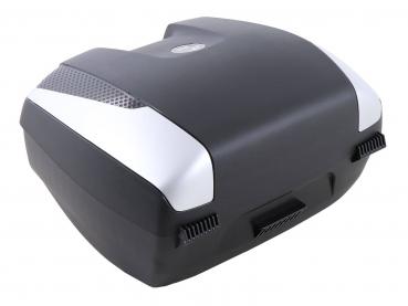 Junior Topcase 55 Flash - silberne Blenden