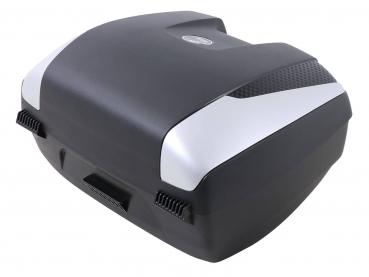 Junior Topcase 55 Flash - silberne Blenden