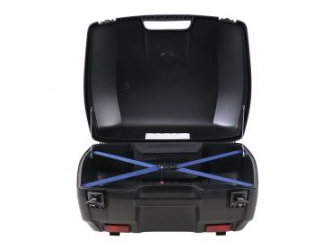Junior Topcase 55 Flash - silberne Blenden