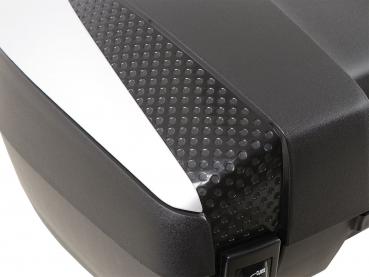 Junior Topcase 55 Flash - silberne Blenden