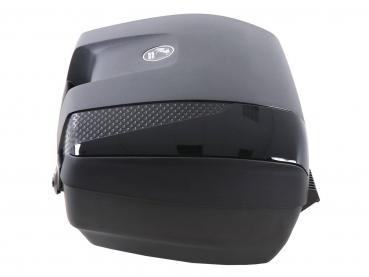 Preview: Junior Topcase 55 Flash - glanz-schwarze Blenden