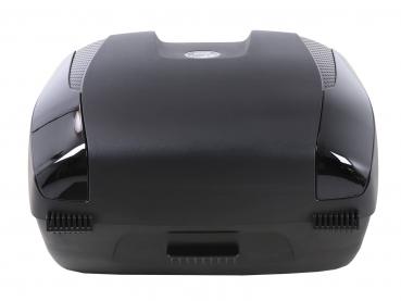 Junior Topcase 55 Flash - glanz-schwarze Blenden