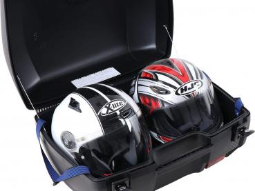 Preview: Junior Topcase 55 Flash - glanz-schwarze Blenden