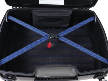 Junior Topcase 55 Flash - glanz-schwarze Blenden