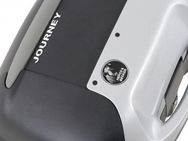 Journey Topcase 42 mit silber Blende