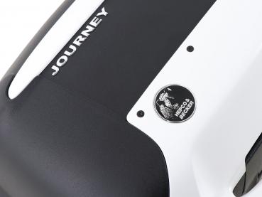 Journey Topcase 42 mit weißer Blende
