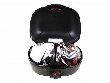 Preview: Journey Topcase 50 schwarz inkl. Universaltopcaseplatte für Fremdträger